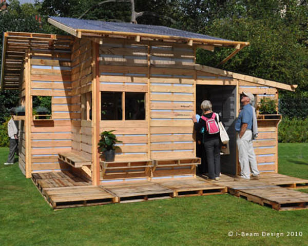 Pallet House: come costr   uire una casa ecologica spendendo meno di 100 