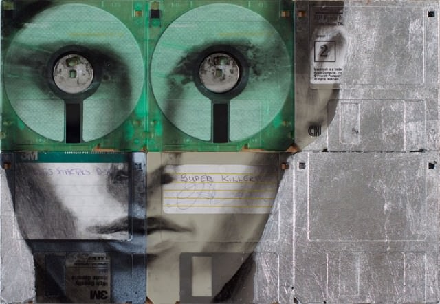 Floppy disk art - Bioradar